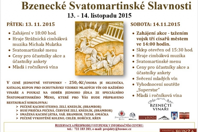 Svatomartinské slavnosti 2015