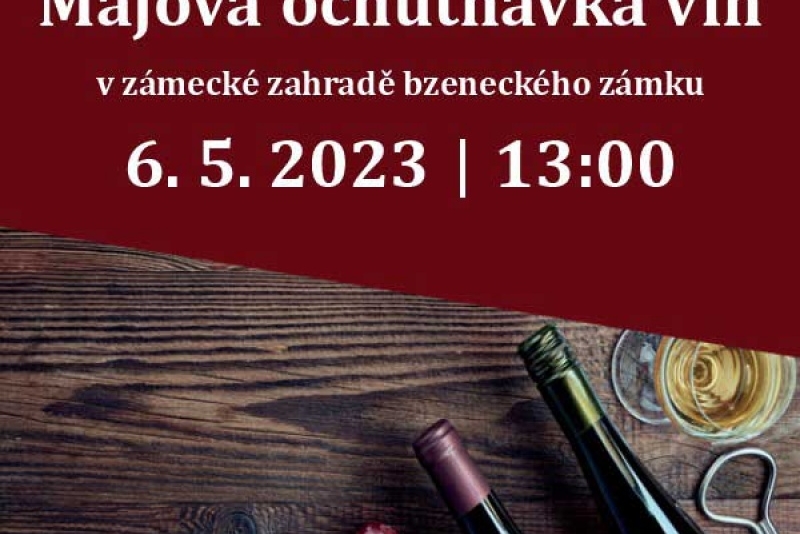 Májová ochutnávka vín 2023