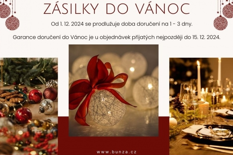 Doručování zásilek před Vánoci